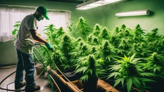 Cannabis spülen: Der Ultimative Leitfaden für Gesunde Pflanzen